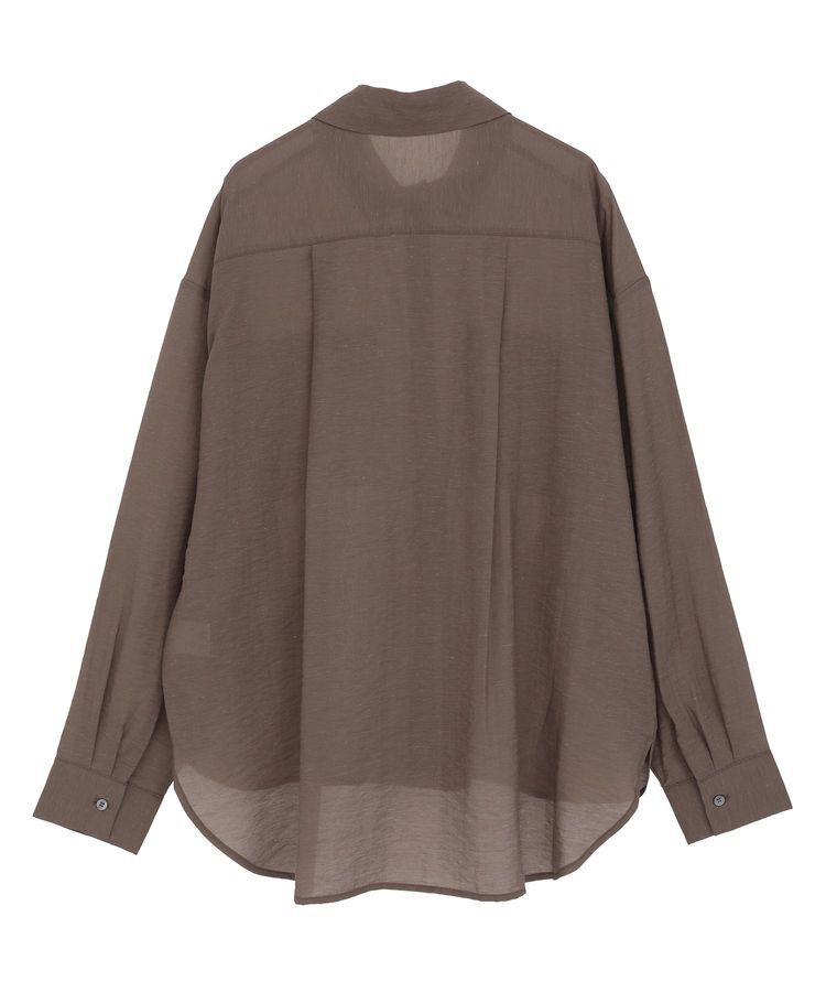 GARAGE OF GOOD CLOTHING「シアーBigシルエットシャツ」|シャツ・ブラウス|
