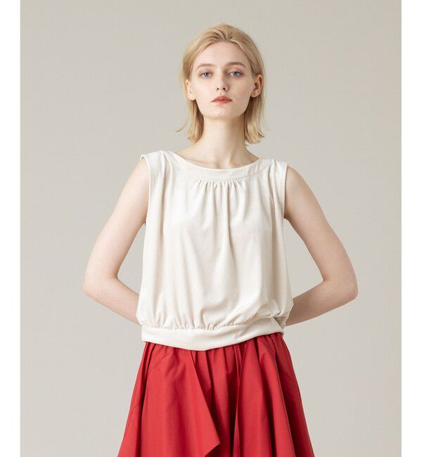 LOULOU WILLOUGHBY「【LOULOU WILLOUGHBY】ベロア2WAYプルオーバー」|その他|ライトベージュ