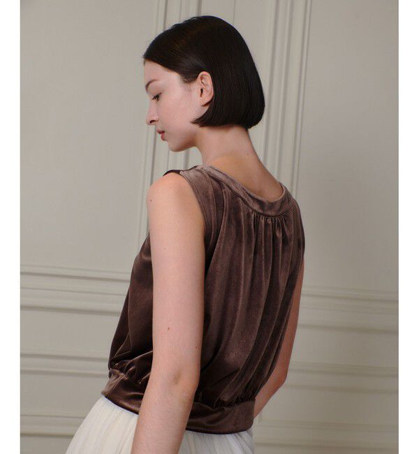 LOULOU WILLOUGHBY「【LOULOU WILLOUGHBY】ベロア2WAYプルオーバー」|その他|