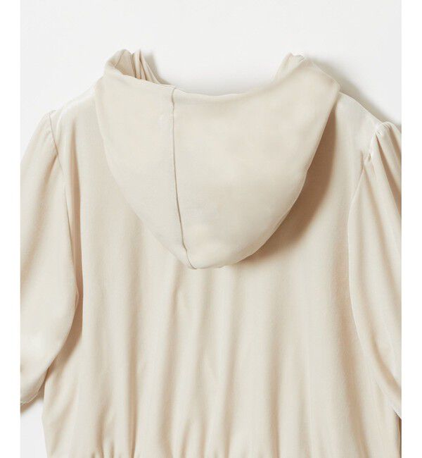 LOULOU WILLOUGHBY「【LOULOU WILLOUGHBY】ベロアプチフーディー」|パーカー|