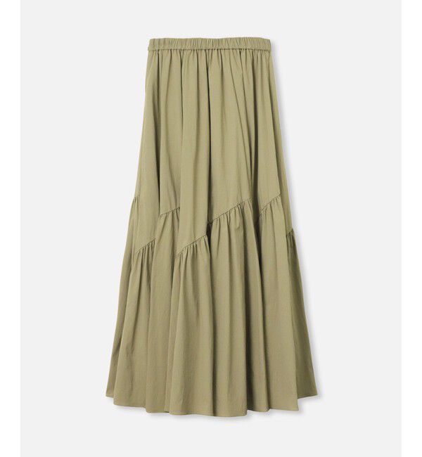 allureville「◇バイヤス切替ギャザースカート」|スカート|