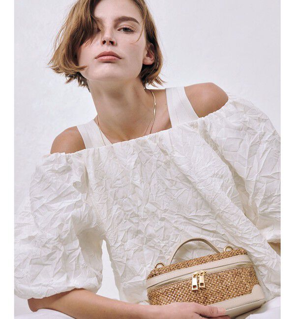 allureville「クリンクルワッシャーオフショルブラウス」|シャツ・ブラウス|