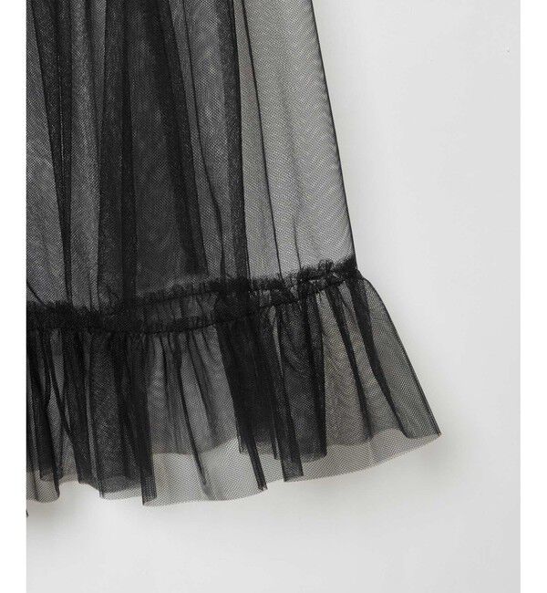 LOULOU WILLOUGHBY「【LOULOU WILLOUGHBY】チュールレイヤードミニスカート」|スカート|