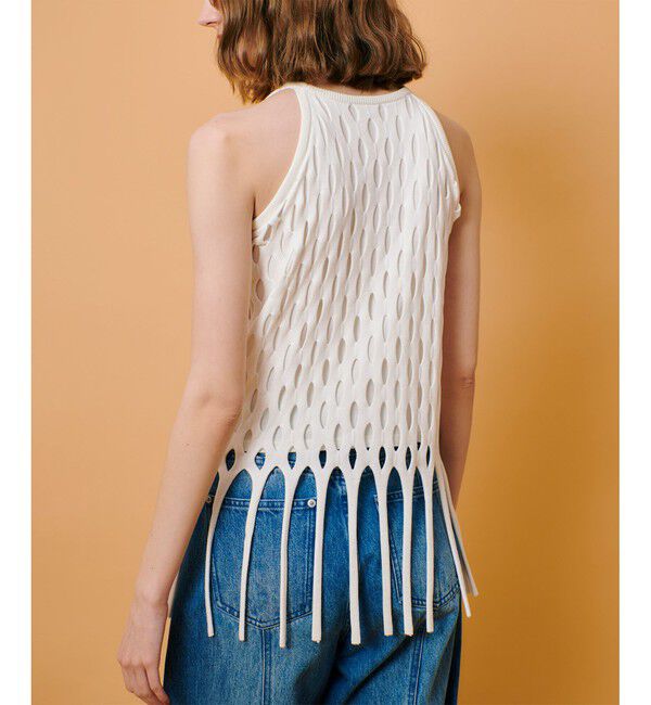 allureville「ハンモックフリンジプルオーバー」|ニット・セーター|