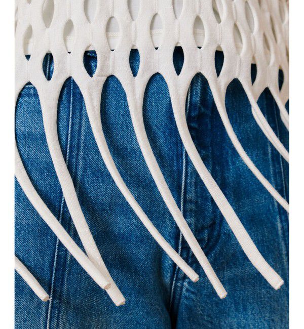 allureville「ハンモックフリンジプルオーバー」|ニット・セーター|