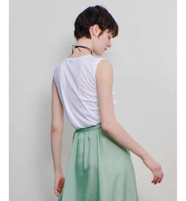 allureville「サイドロゴノースリーブTシャツ」|その他|