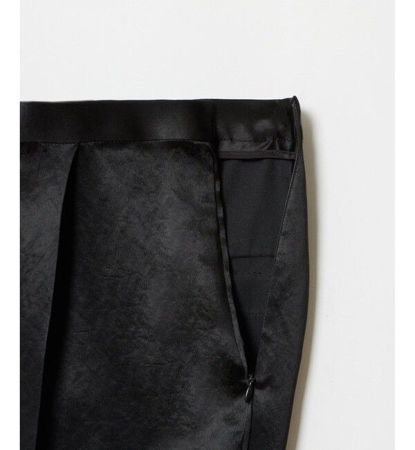 allureville「アセテートサテンタックパンツ」|チノ|