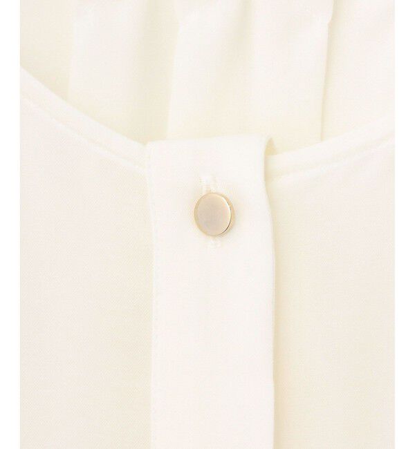 allureville「キュプラコットンスカーフタイブラウス」|シャツ・ブラウス|