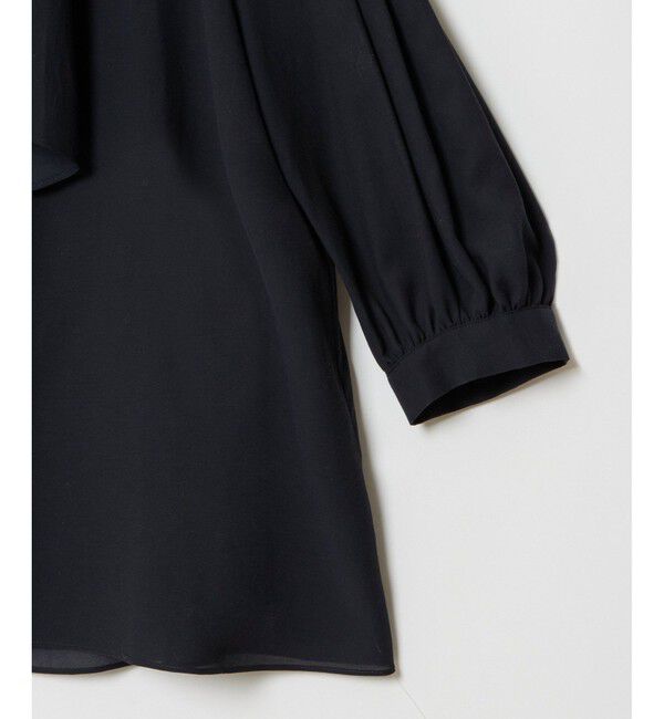 allureville「キュプラコットンスカーフタイブラウス」|シャツ・ブラウス|