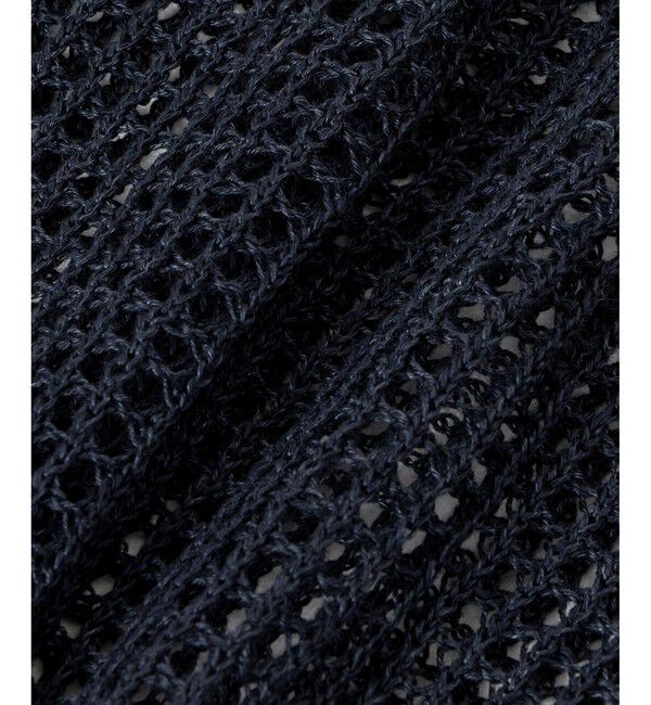 allureville「リネンコードメッシュプルオーバー」|ニット・セーター|