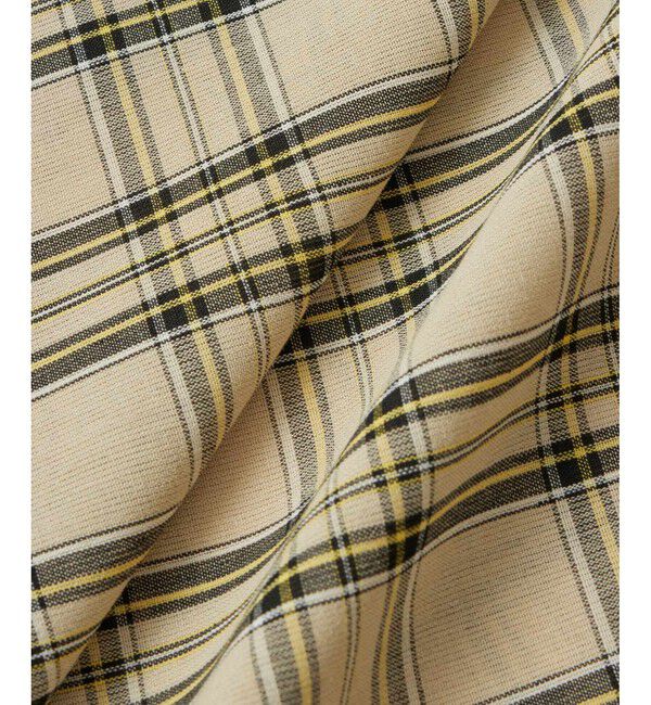 allureville「チェックバックコンシャスキャミワンピース」|ワンピース|