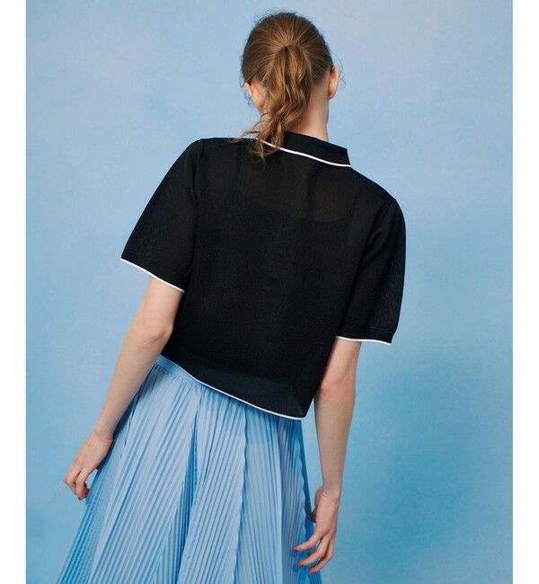 LOULOU WILLOUGHBY「【LOULOU WILLOUGHBY】シアーカノコポロ」|ニット・セーター|