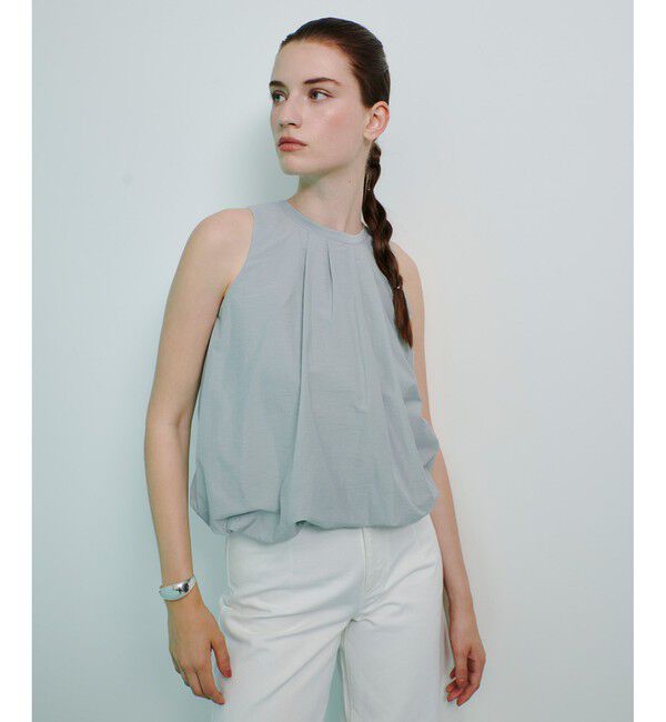 allureville「ライトタフタコンビバルーンプルオーバー」|Tシャツ・カットソー|