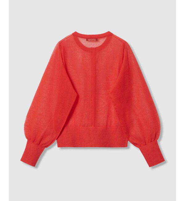 allureville「◇ シアーラミー混カーディガン」|カーディガン|