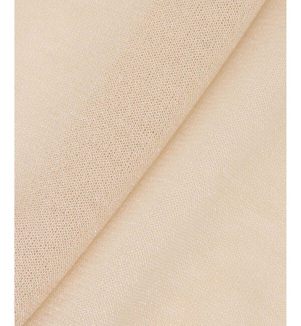 allureville「スパークシアー半袖カーディガン」|カーディガン|