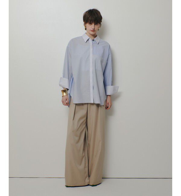 allureville「クレイジーストライプシャツ」|シャツ・ブラウス|