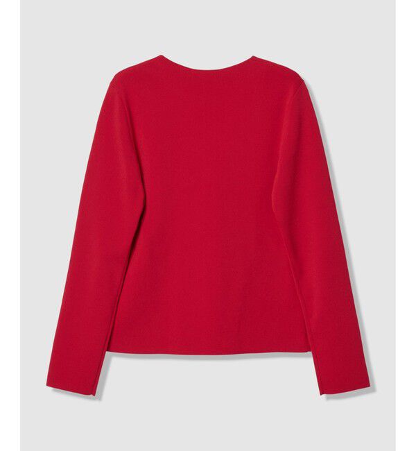 LOULOU WILLOUGHBY「【LOULOU WILLOUGHBY】ドレープアシメプルオーバー」|ニット・セーター|