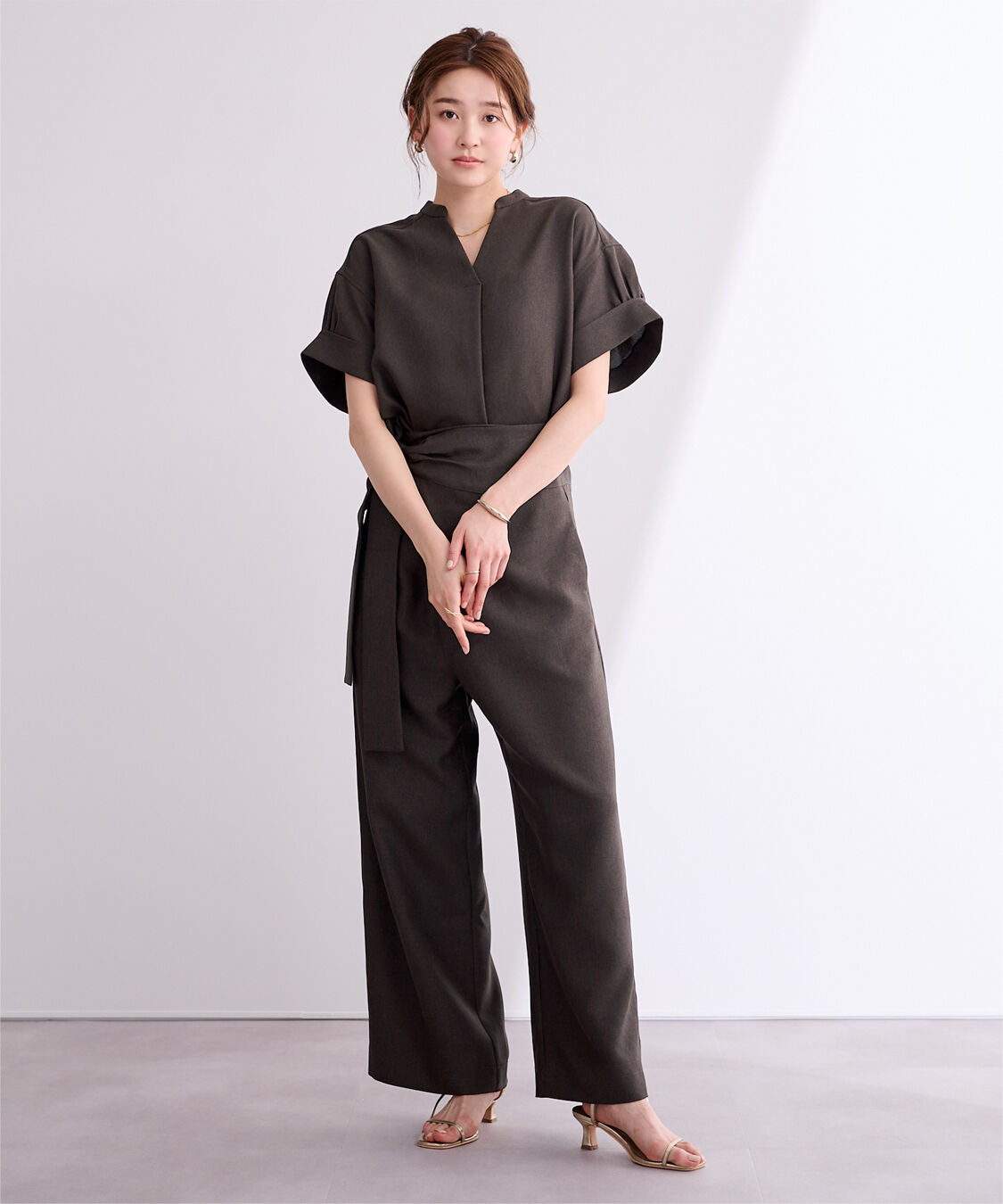 ur's「リネンライクワイドスリーブスキッパーシャツ」|シャツ・ブラウス|