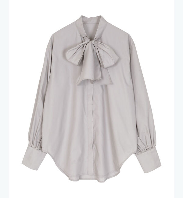 ur's「プチハイネックボウタイブラウス」|シャツ・ブラウス|