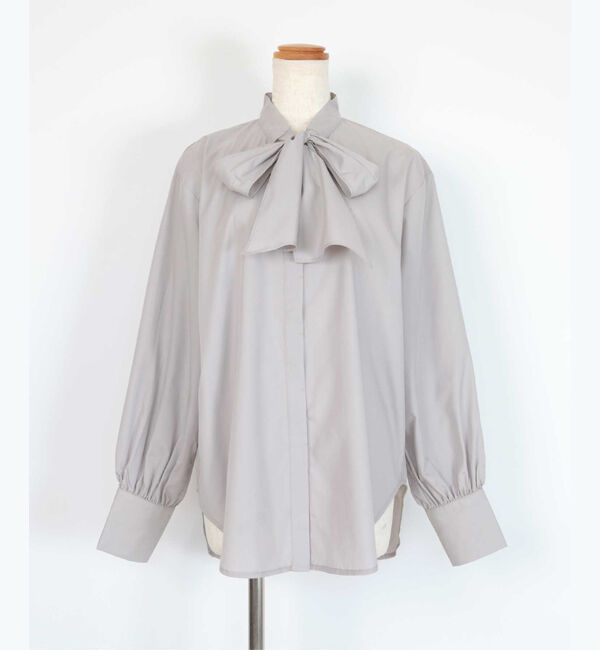 ur's「プチハイネックボウタイブラウス」|シャツ・ブラウス|