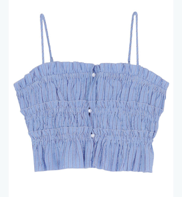 titivate「シャーリングフリルビスチェキャミソール」|キャミソール|