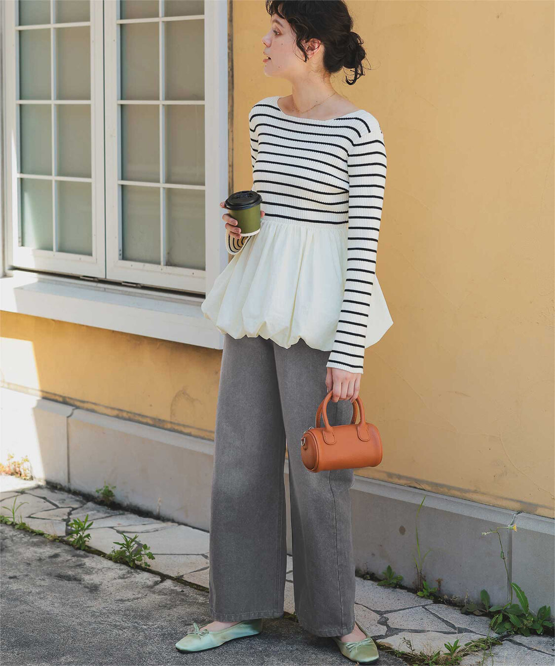 titivate「ワイドデニムパンツ」|デニム|