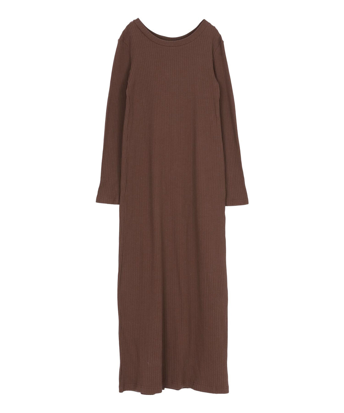 titivate「クルーネックリブワンピース」|ワンピース|