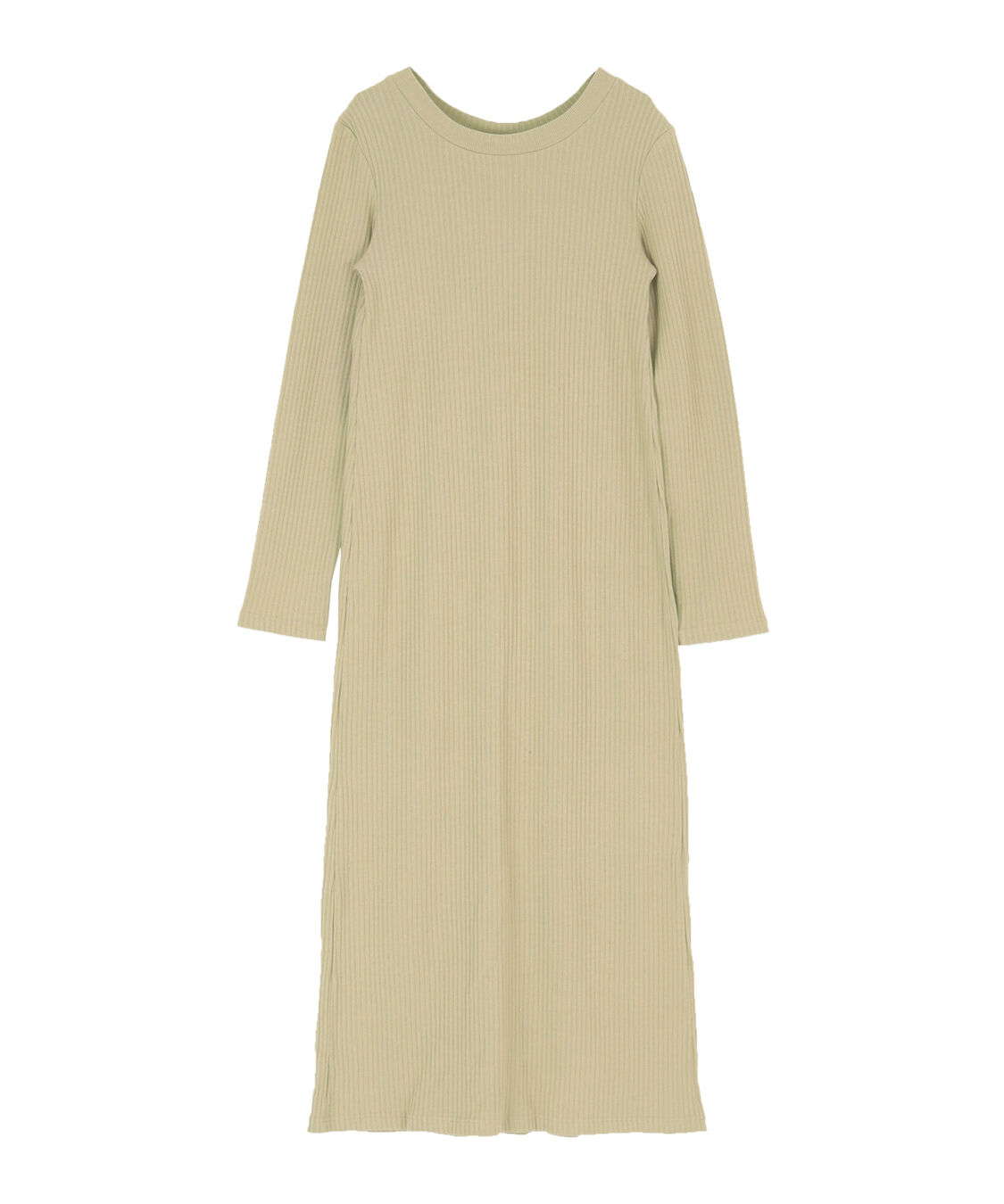 titivate「クルーネックリブワンピース」|ワンピース|