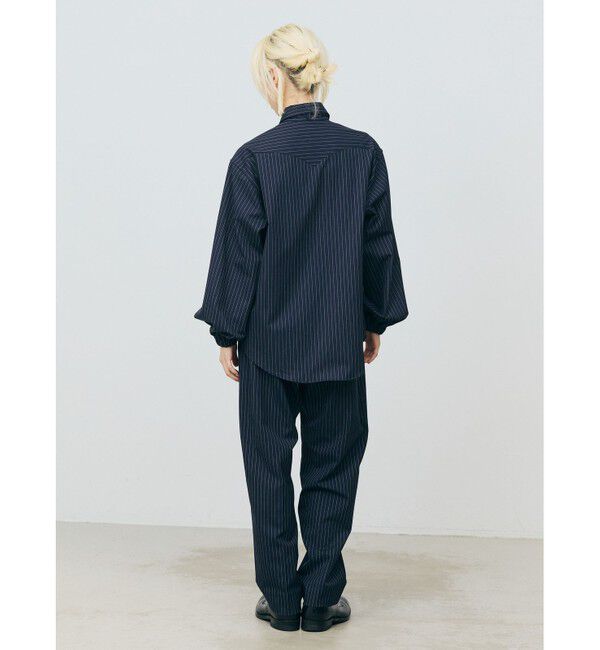 MARMARMAR「MARMARMAR PL/RYストレッチコードタイシャツ」|シャツ・ブラウス|