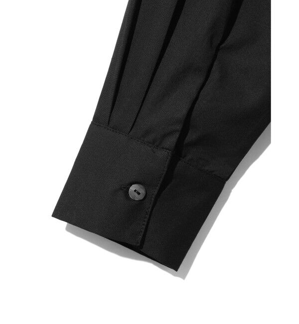 MIDIUMISOLID「MIDIUMISOLID for Ladies ドレープハイネックシャツ」|シャツ・ブラウス|