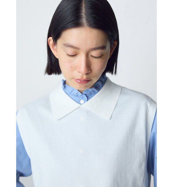 MidiUmi「MidiUmi 襟付きニットベスト」|ベスト・ジレ|