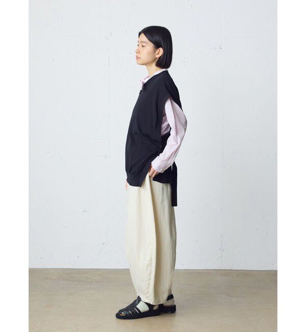 MidiUmi「MidiUmi サイドリボンベスト」|ベスト・ジレ|