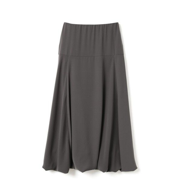 mizuiro ind「mizuiro ind ジョーゼットバルーンロングスカート」|スカート|グレー