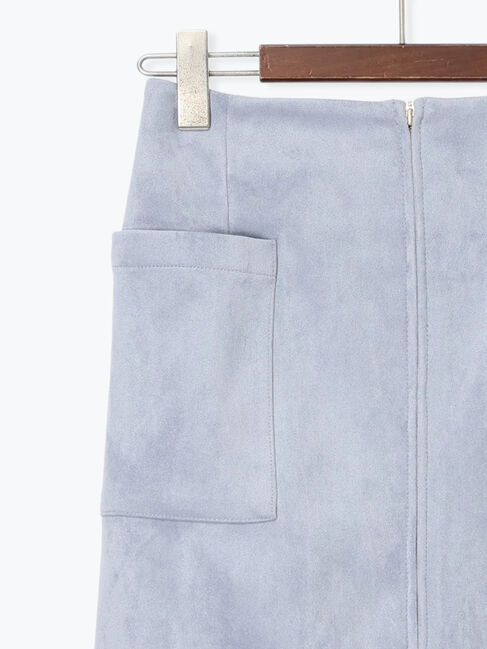 Te chichi「ボンディングスエードタイトスカート」|スカート|