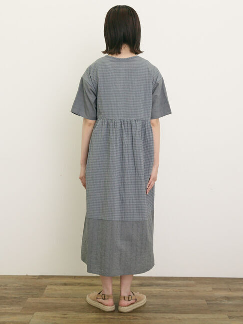 Samansa Mos2「【S/Mサイズ】オーバーレース切替ワンピース」|ワンピース|