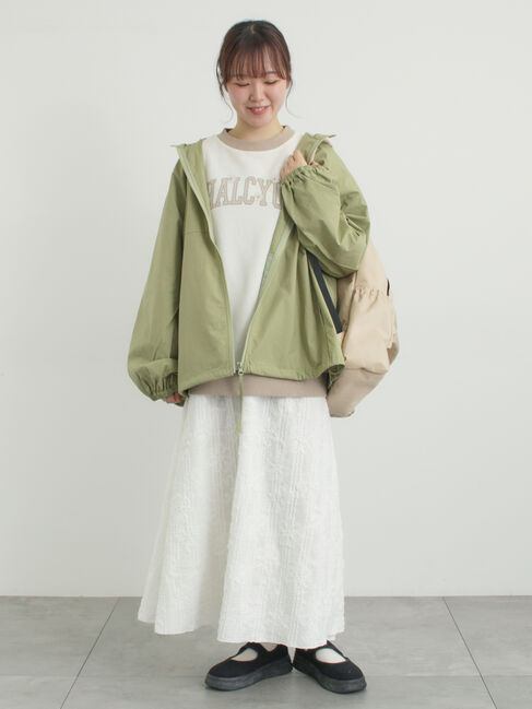 Samansa Mos2「リンガーロゴスウェット」|Tシャツ・カットソー|