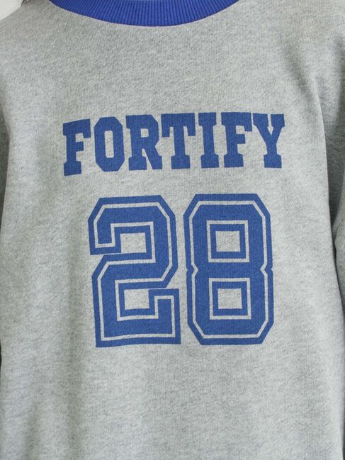 Samansa Mos2「リンガーロゴスウェット」|Tシャツ・カットソー|