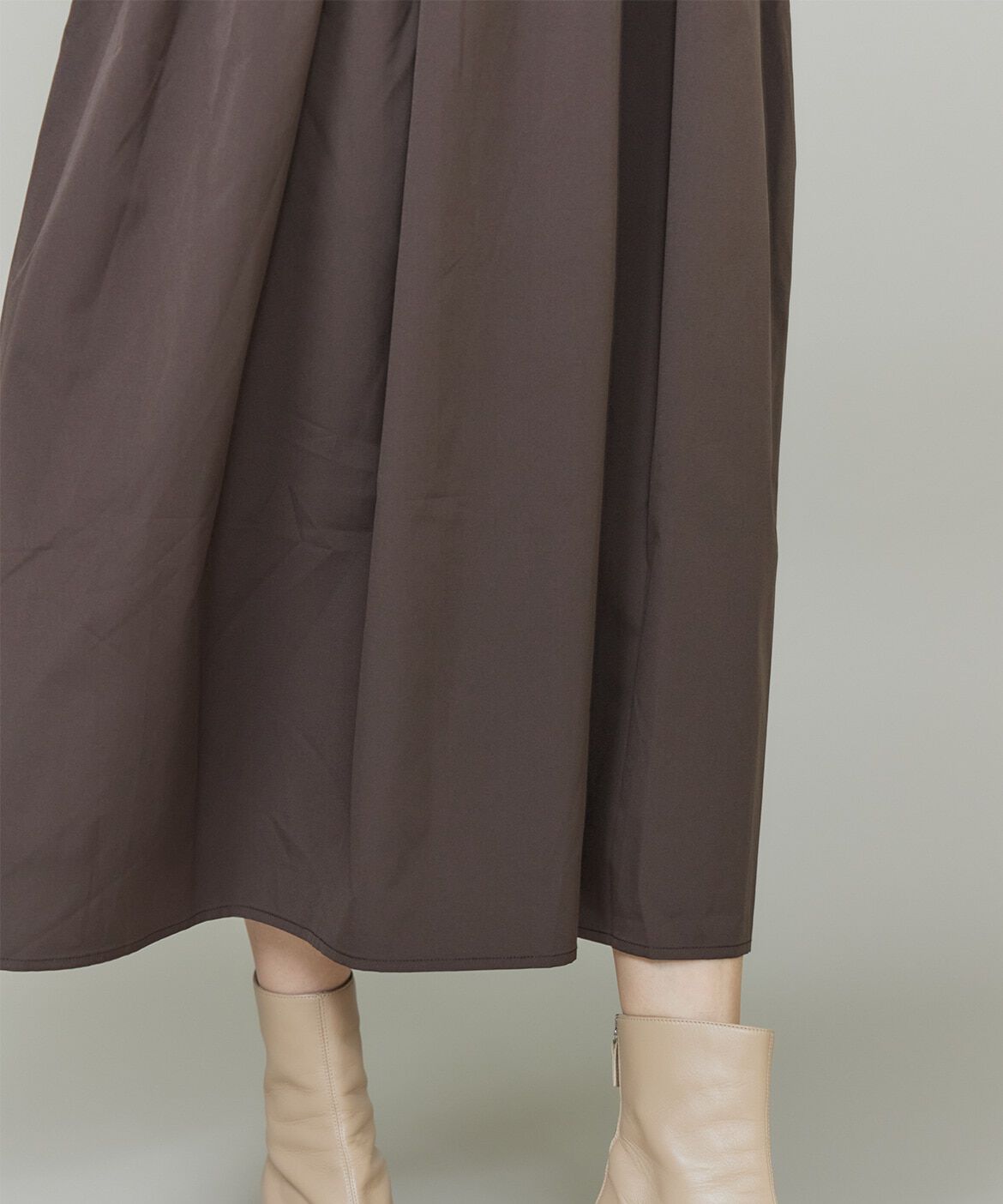 INED「ドッキングハイネックワンピース《YVON》」|ワンピース|