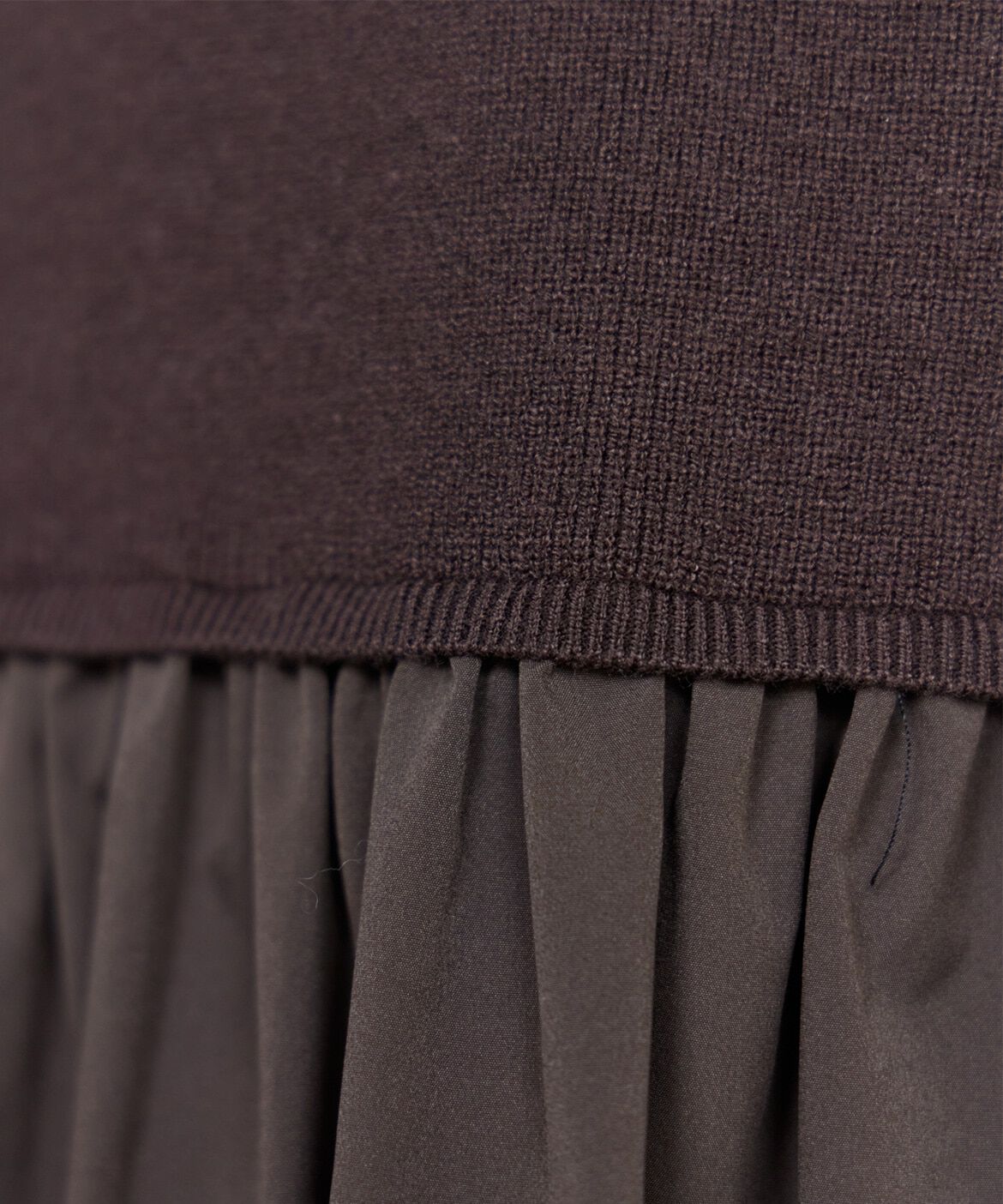 INED「ドッキングハイネックワンピース《YVON》」|ワンピース|