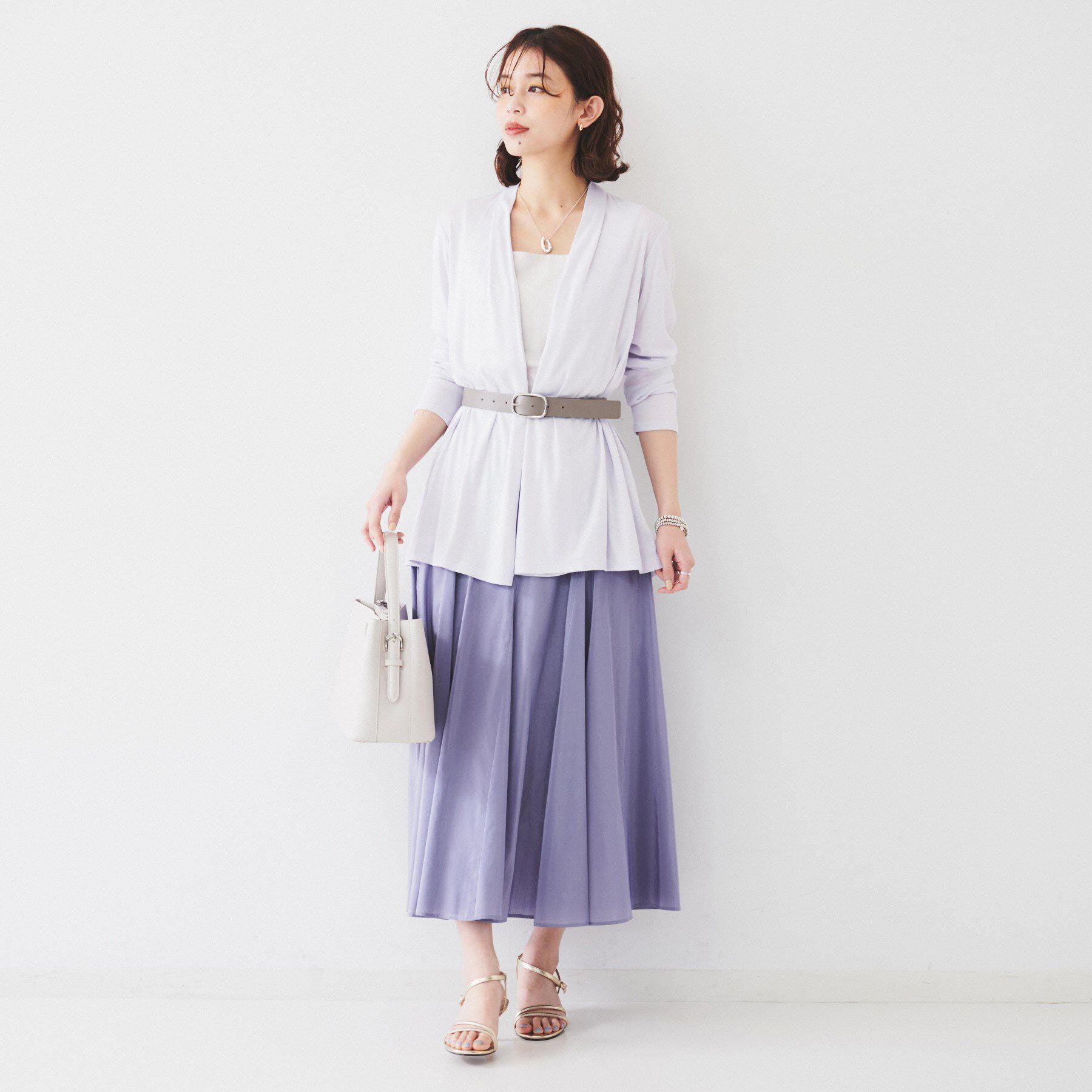 UNTITLED「【接触冷感/UV機能/遮熱】ジャージカーディガン」|カーディガン|