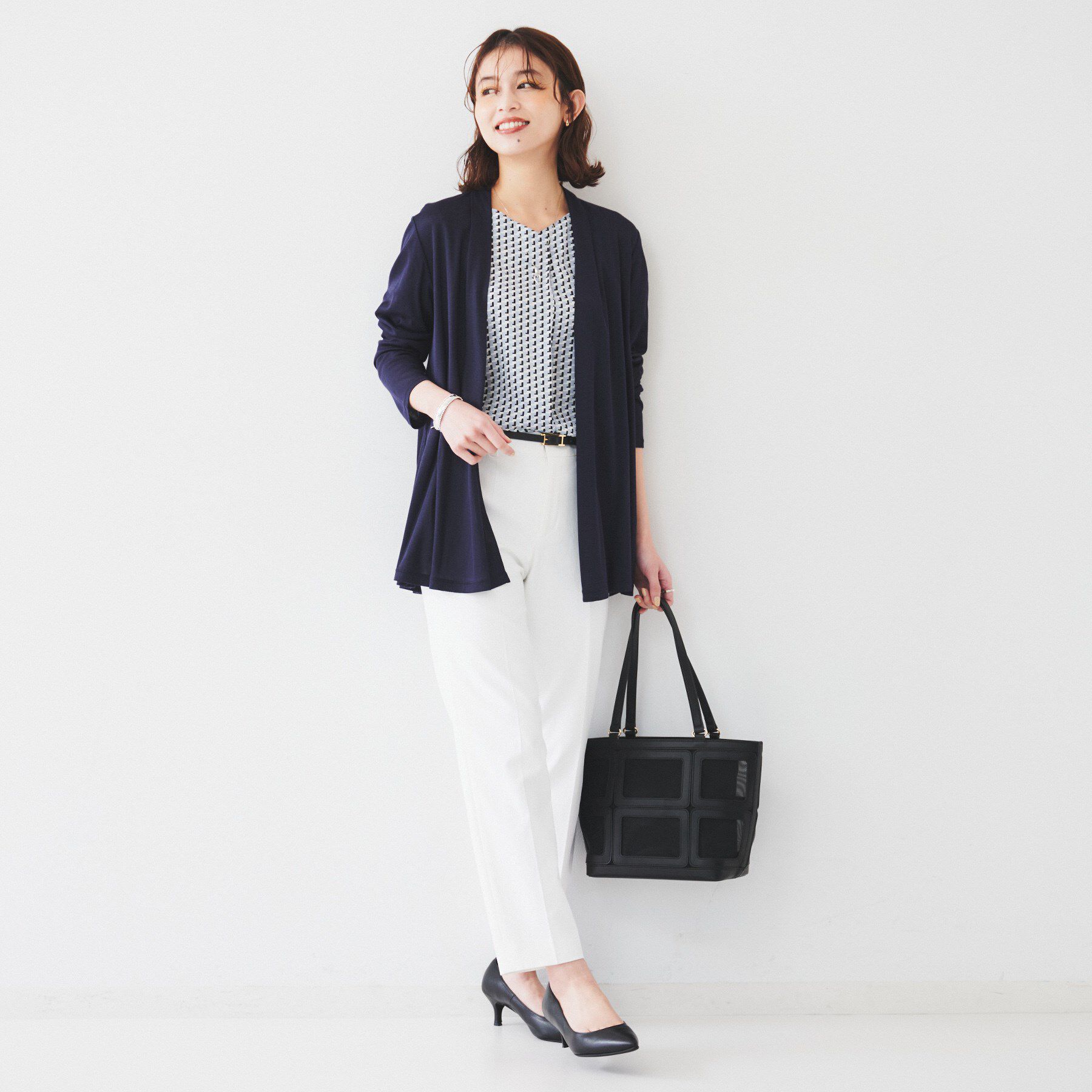 UNTITLED「【接触冷感/UV機能/遮熱】ジャージカーディガン」|カーディガン|