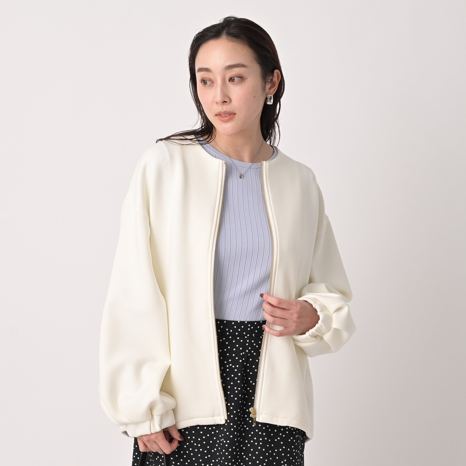 UNTITLED「ダンボールジップブルゾン」|ブルゾン・スタジャン|