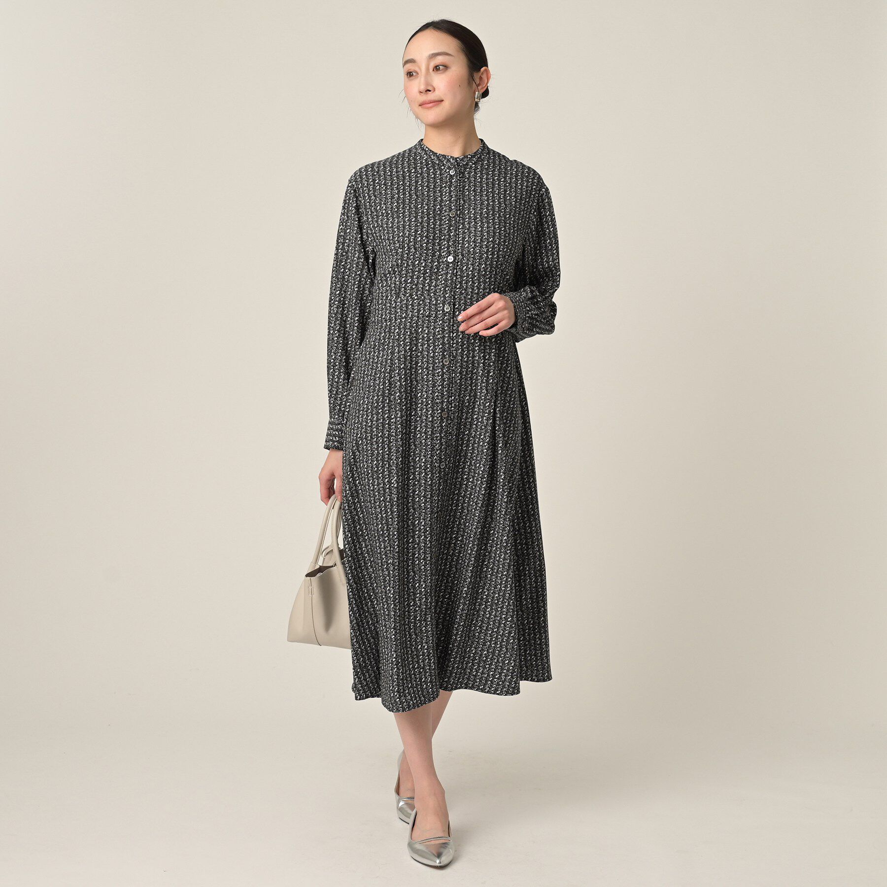 UNTITLED「クラシカルツイードワンピース」|ワンピース|