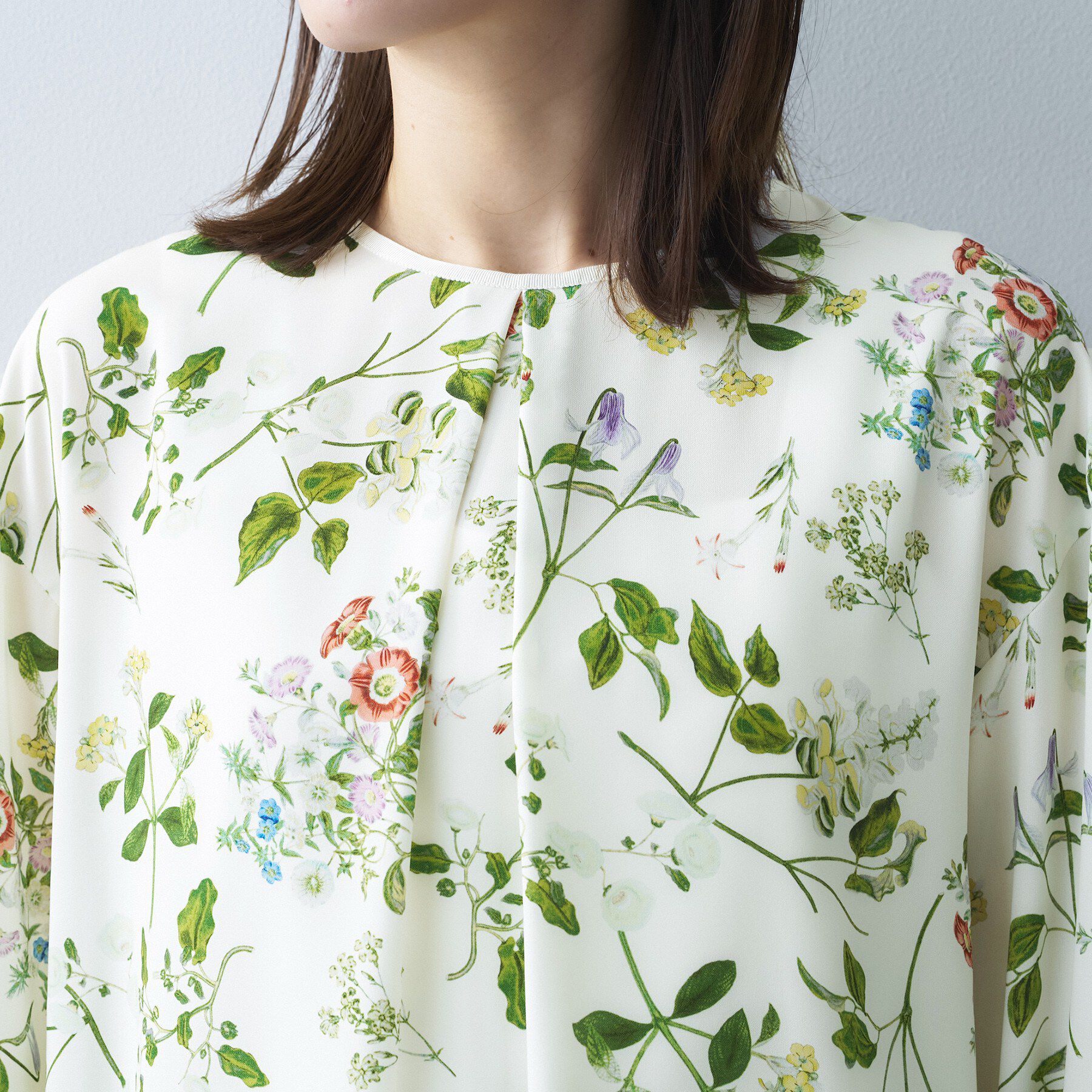 UNTITLED「ボタニカルブラウス」|シャツ・ブラウス|