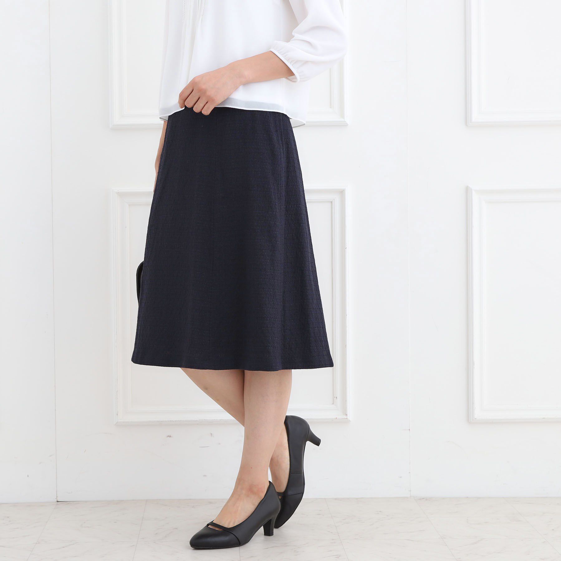 Reflect「【フォーマル／入卒／セットアップ可】ツイードスカート」|スカート|