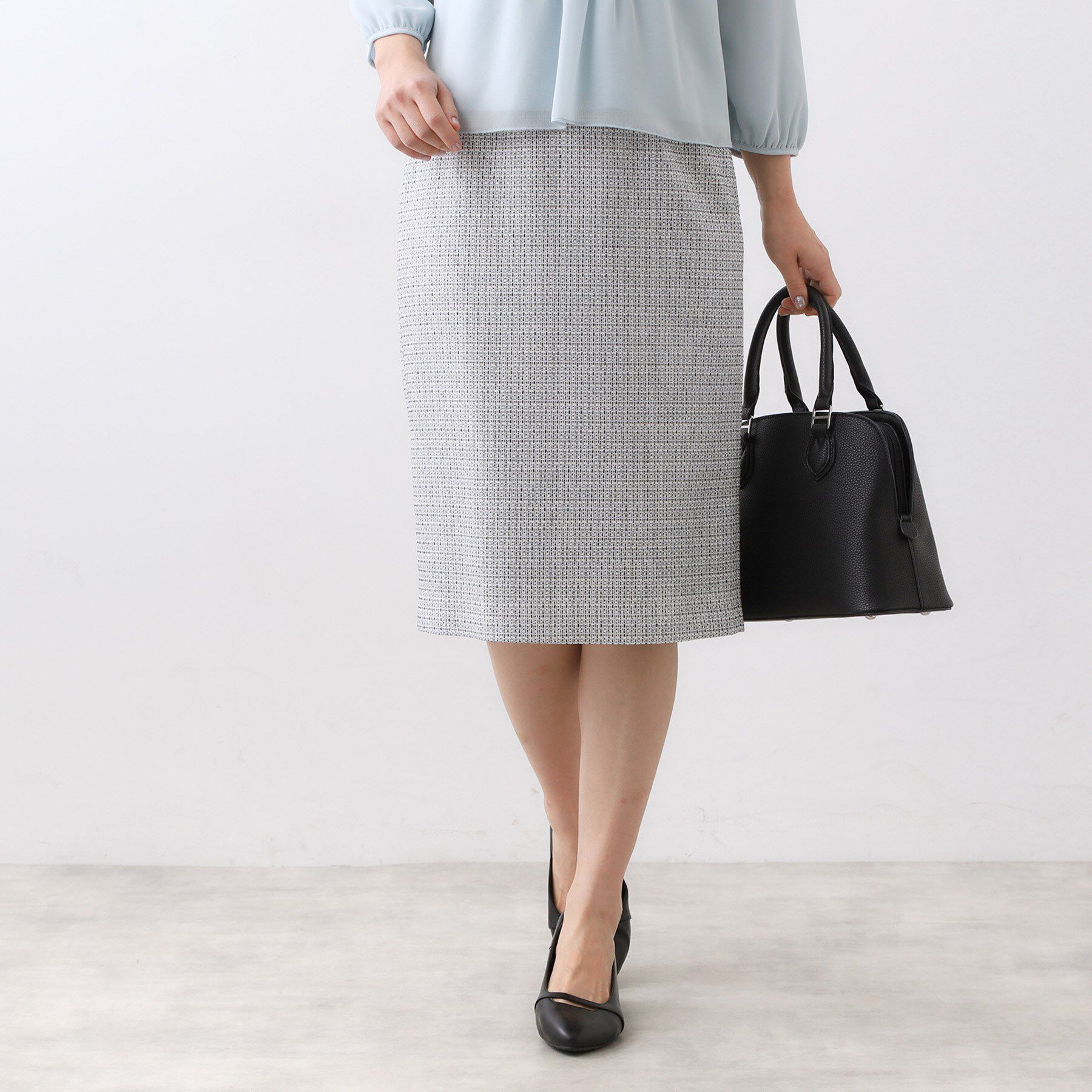 Reflect「【フォーマル／入卒／セットアップ可】ツイードスカート」|スカート|
