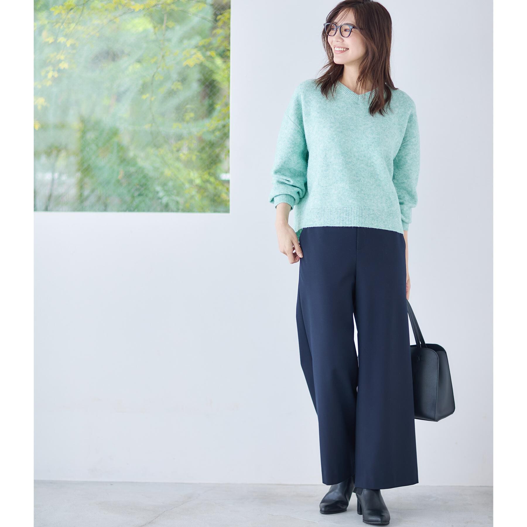 Reflect「【裏起毛／ゆったりシルエット】ストレートワイドパンツ」|その他|