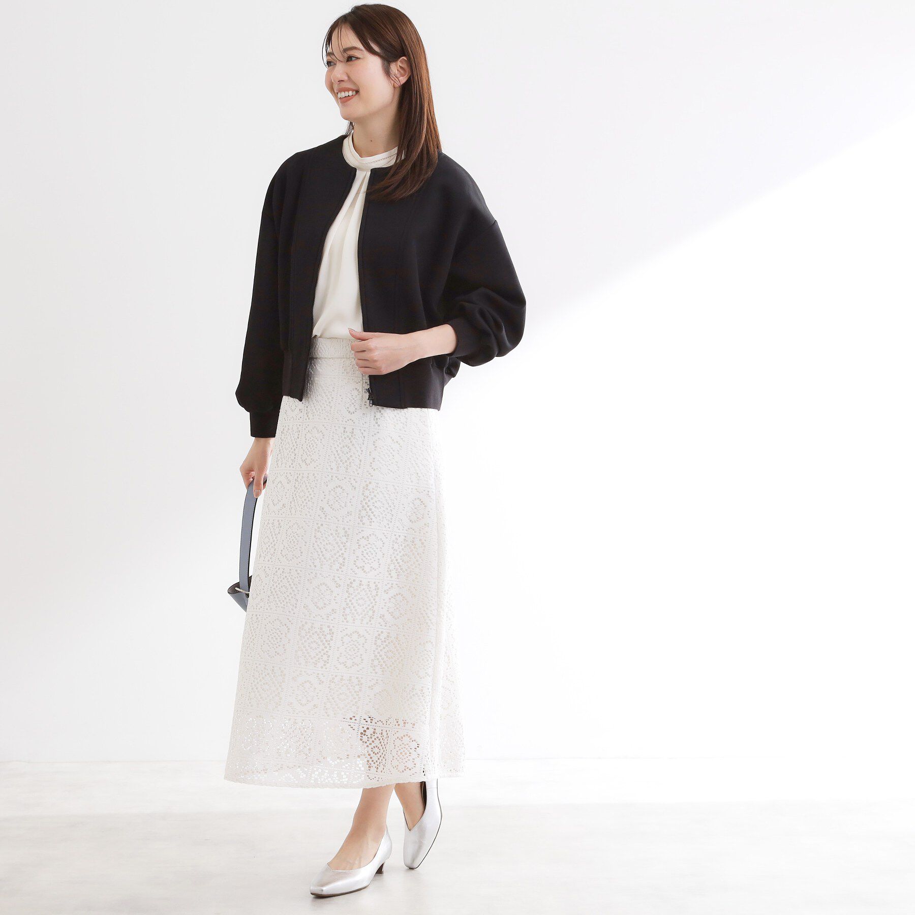 Reflect「ダブルジップライトブルゾン」|ブルゾン・スタジャン|