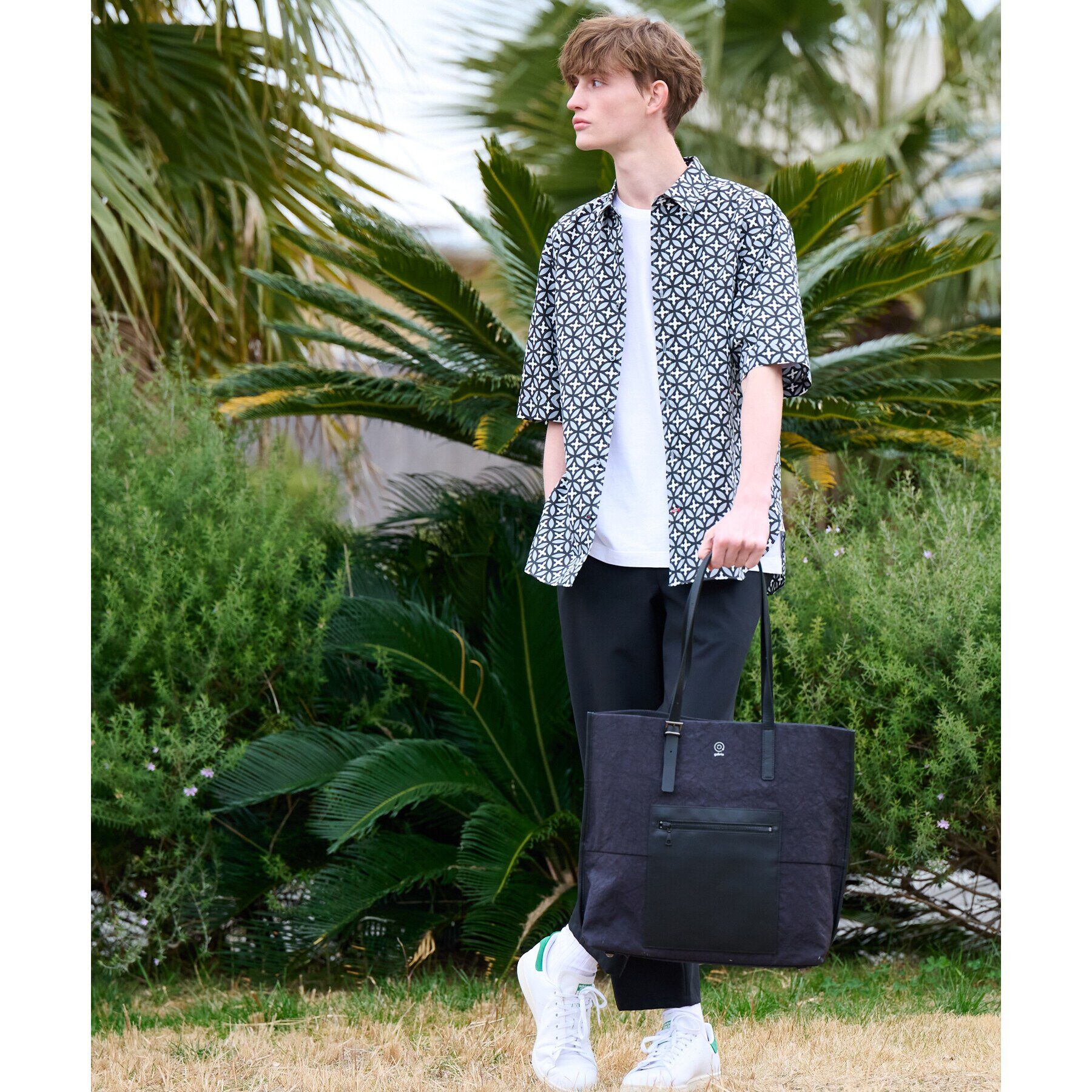 DRESSTERIOR「【Safari5月号掲載】オーバーラップサークル ショートスリーブシャツ」|シャツ・ブラウス|