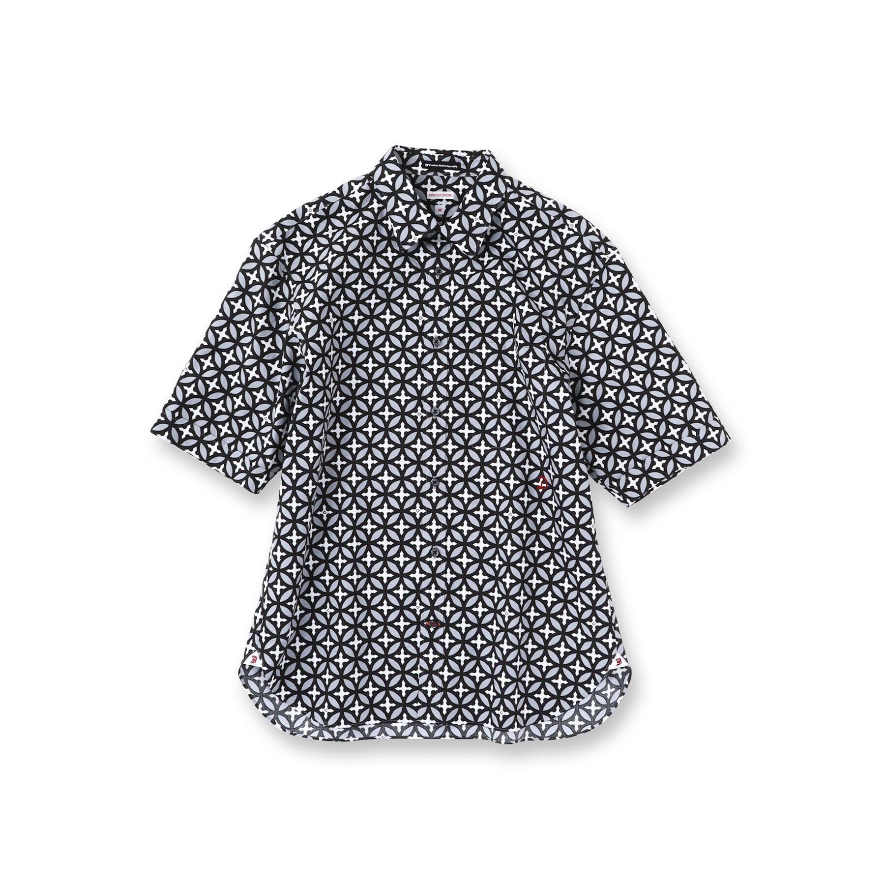 DRESSTERIOR「【Safari5月号掲載】オーバーラップサークル ショートスリーブシャツ」|シャツ・ブラウス|